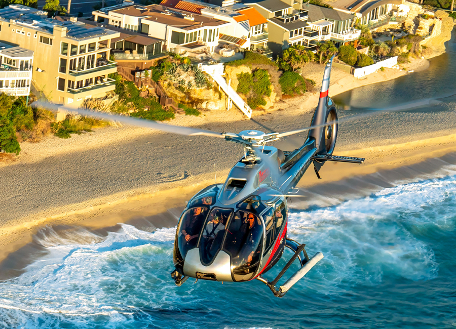 Eco-Star Helicopter offering premier sightseeing experiences in California.