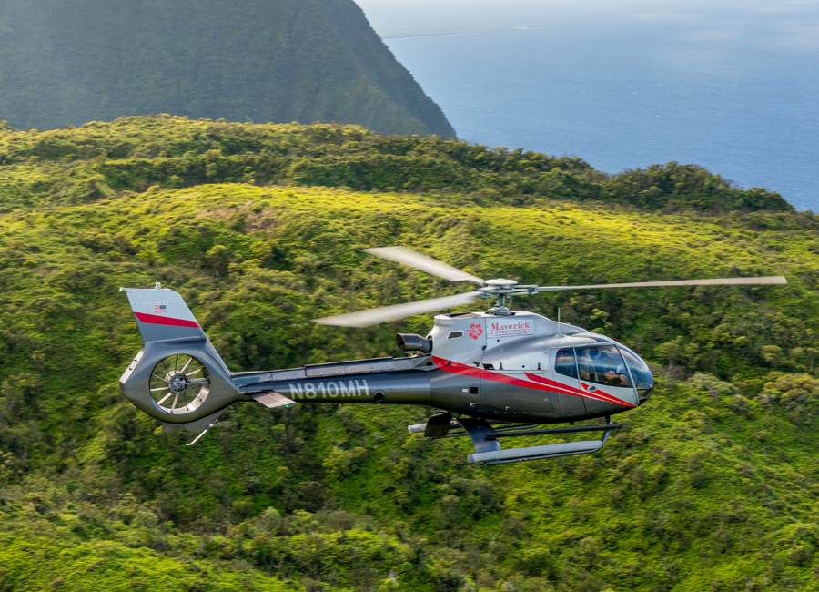 Airbus 130 and Maverick Helicopters leading the way in eco-friendly aviation.