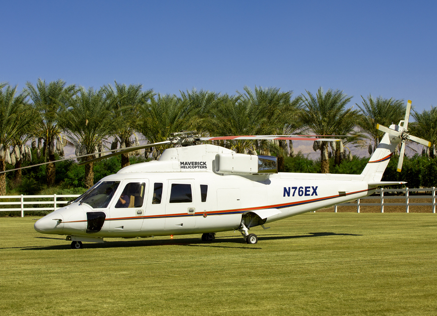 Maverick Helicopters is the premier choice for Sikorsky S-76 charters.