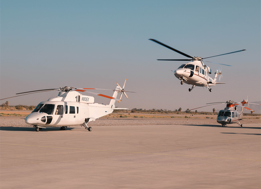 Experience the ultimate in private helicopter travel with Sikorsky S-76.