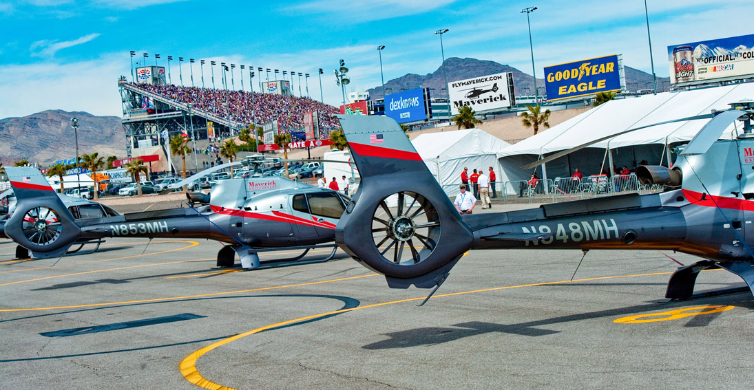 Maverick provides NASCAR helicopter transportation 