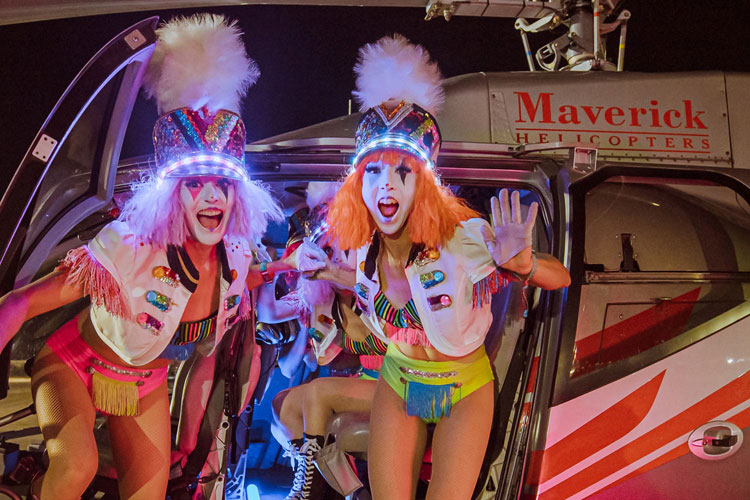 EDC Las Vegas Helicopter Transfers