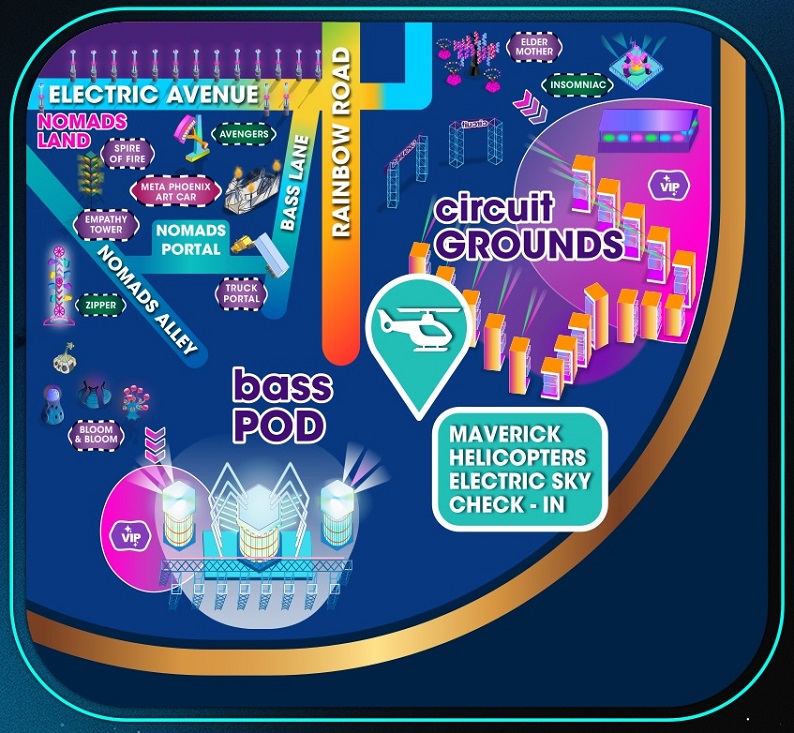 Electric Sky Check-in Location