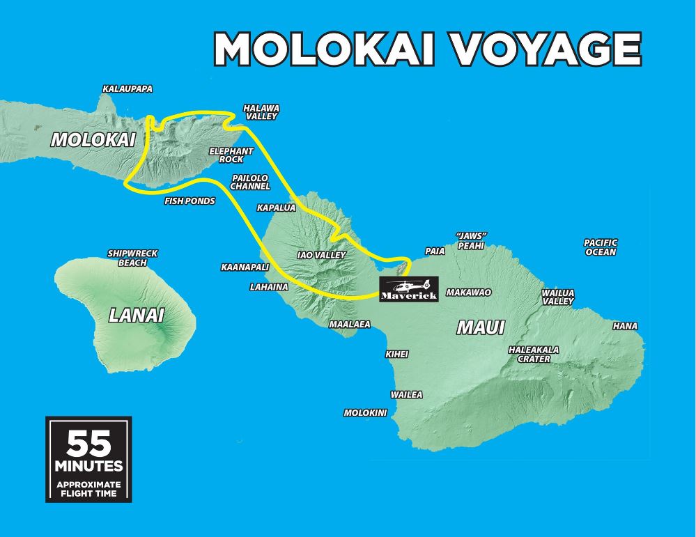 Molokai Voyage Map