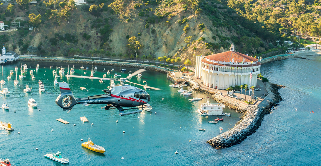 Private Catalina Island Hummer safari and helicopter adventure
