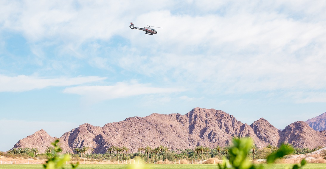 Seamless travel: Helicopter ride to Coachella Valley Festival grounds
