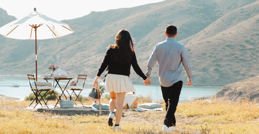 Private helicopter tour of Catalina Island with gourmet picnic