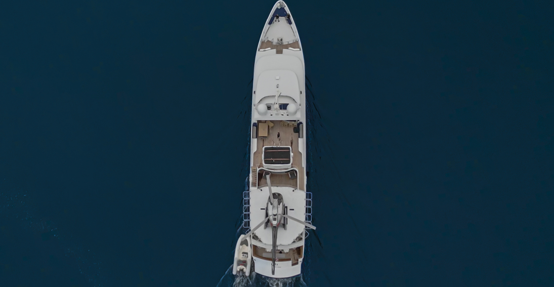 Fully customizable HELI-YACHT experience by Maverick Helicopters with helicopter and yacht