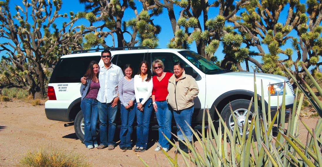 Many photo stops during your ground tour to the Grand Canyon