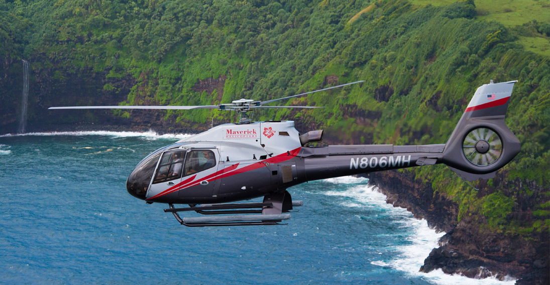 Let your memorable day begin with a Maui island helicopter tour